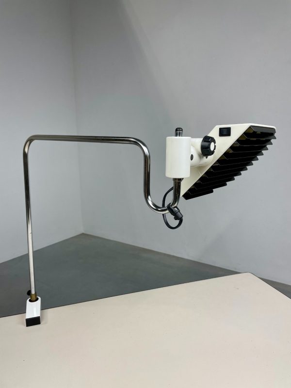 Fagerhults Sweden A&E design architect lamp - Vintage 1980s desk clamp light - rare lighting echtvintage echt vintage