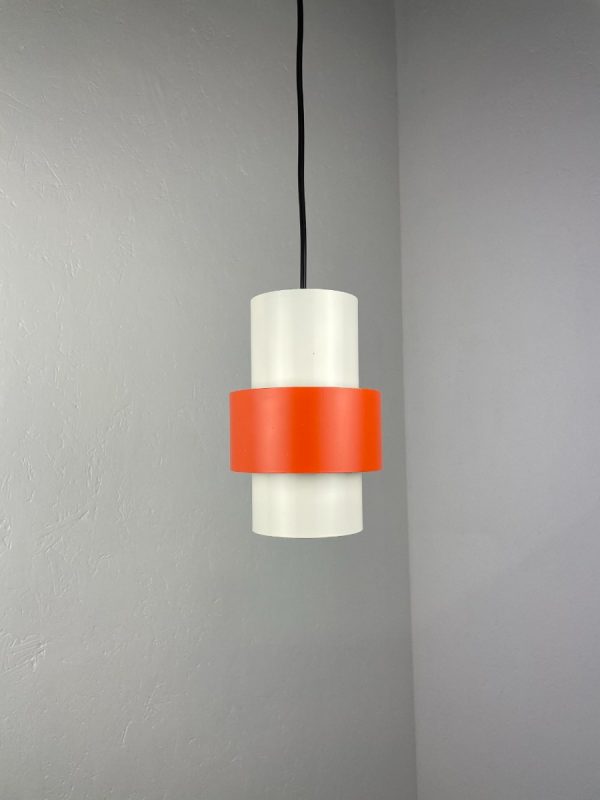echtvintage echt Vintage Philips design light - Mid century modern 1960s lamp - rare metal hanging lamp - Dutch lighting