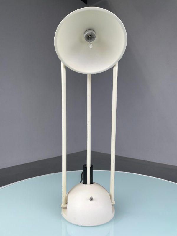 echtVintage balance desk lamp - 1970s halogen counterweight light - very rare modern metal lighting echt real