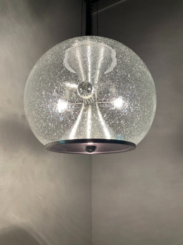 Vintage-60s-XL-glass-pendant_lamp-Temde_Germany-Mid_Century-Modern-special-glass_globe-Rare-heavy-lighting-echtvintage-