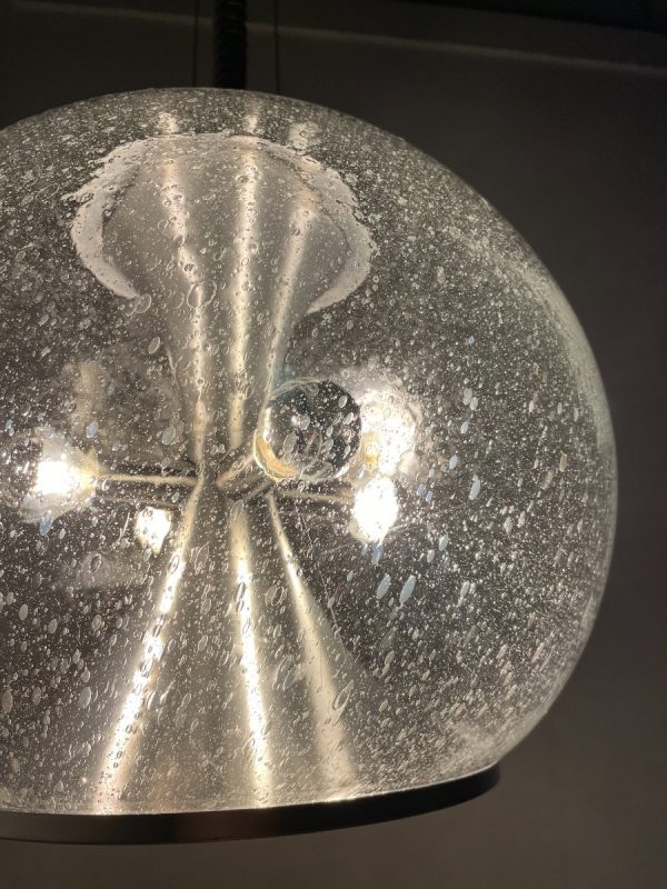 Vintage-60s-XL-glass-pendant_lamp-Temde_Germany-Mid_Century-Modern-special-glass_globe-Rare-heavy-lighting-echtvintage-